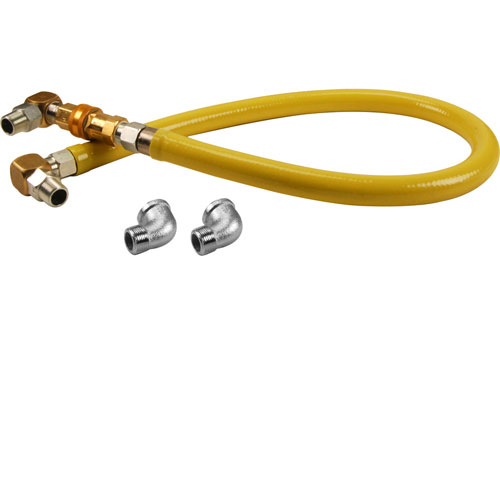 (image for) T&S Brass HG-2D-48 GAS HOSE 3/4 X 48 T&S